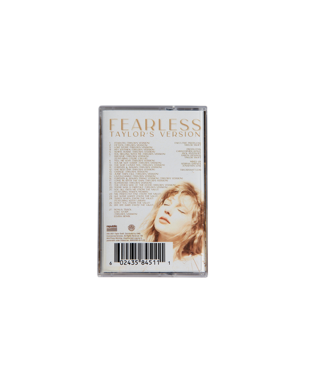 Fearless (Taylor's Version) Cassette